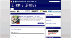 Desktop Screenshot of birdiebikes.co.uk